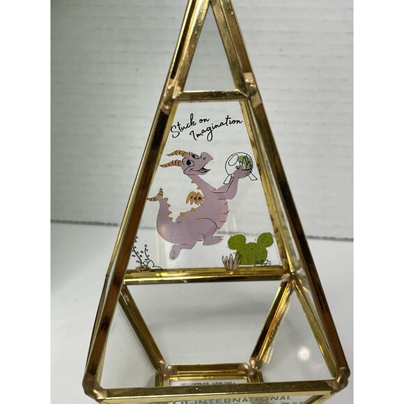 Figment Glass Terrarium Disney Parks EPCOT International Flower Garden Festival - Picture 5 of 5